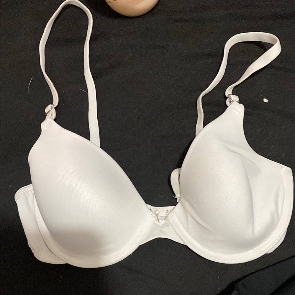 Elegant White Women's Bra